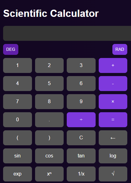 Scientific Calculator